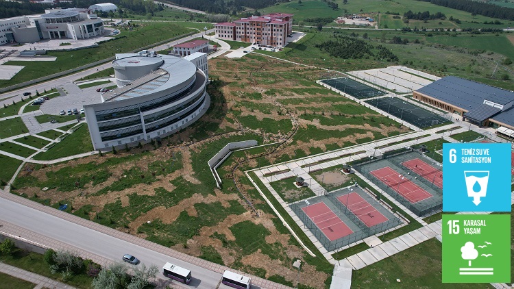 Merkez Kampüs İçi Altyapı ve Çevre Düzenlemesi işi kapsamında çalışmalarımız devam etmektedir.