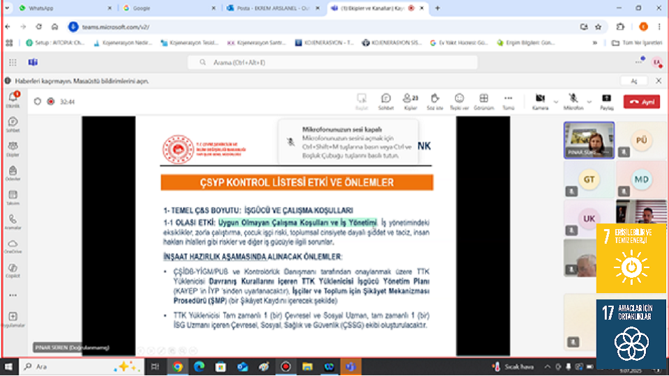 Kamu Binalarında Yenilenebilir Enerji Projesi (KAYEP) kapsamında paydaş katılım toplantısı gerçekleştirildi.