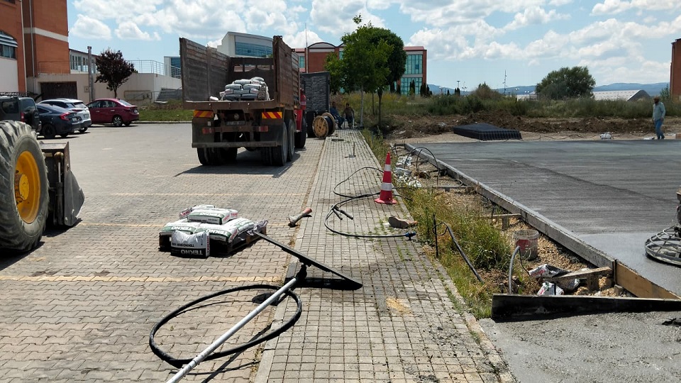 2026 Yılı Kastamonu Üniversitesi Çevre Düzenlemesi İşinde Çalışmalar Devam Ediyor