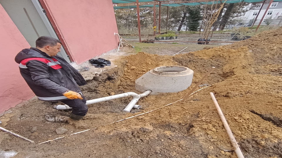 Isı Merkezinde Foseptik Baca İmalatı Yapıldı