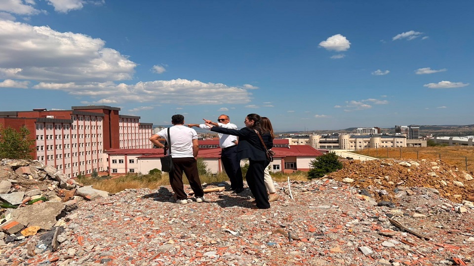 Kastamonu Üniversitesi 250 Yataklı Uygulama ve Araştırma Hastanesi Proje Alanında İncelemelerde Bulunuldu